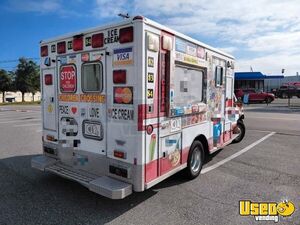 1992 Ford E-350 Econoline Super Ice Cream Truck Cabinets Florida Diesel Engine for Sale