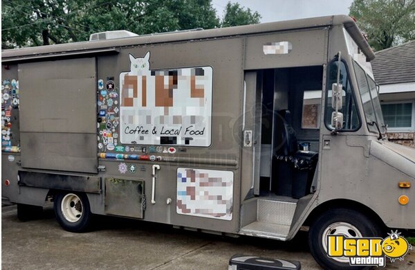 1992 P30 Step Van Coffee Truck Coffee & Beverage Truck Texas Diesel Engine for Sale