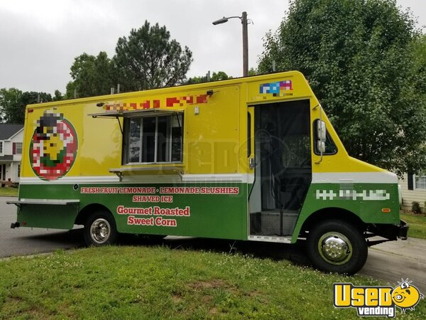 1992 P30 Step Van Corn Roasting And Kitchen Food Truck All-purpose Food Truck Concession Window North Carolina Gas Engine for Sale