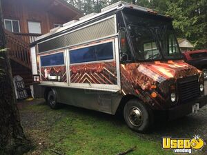 1992 Step Van Barbecue Food Truck Barbecue Food Truck Concession Window British Columbia for Sale