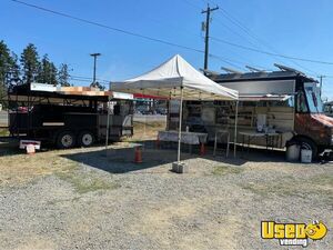 1992 Step Van Barbecue Food Truck Barbecue Food Truck Deep Freezer British Columbia for Sale