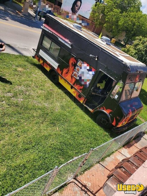 1992 Step Van Kitchen Food Truck All-purpose Food Truck Florida Diesel Engine for Sale