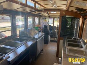 1992 Trolley All-purpose Food Truck Exterior Customer Counter Michigan Diesel Engine for Sale