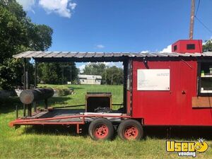 1993 Barbecue Concession Trailer Barbecue Food Trailer Texas for Sale