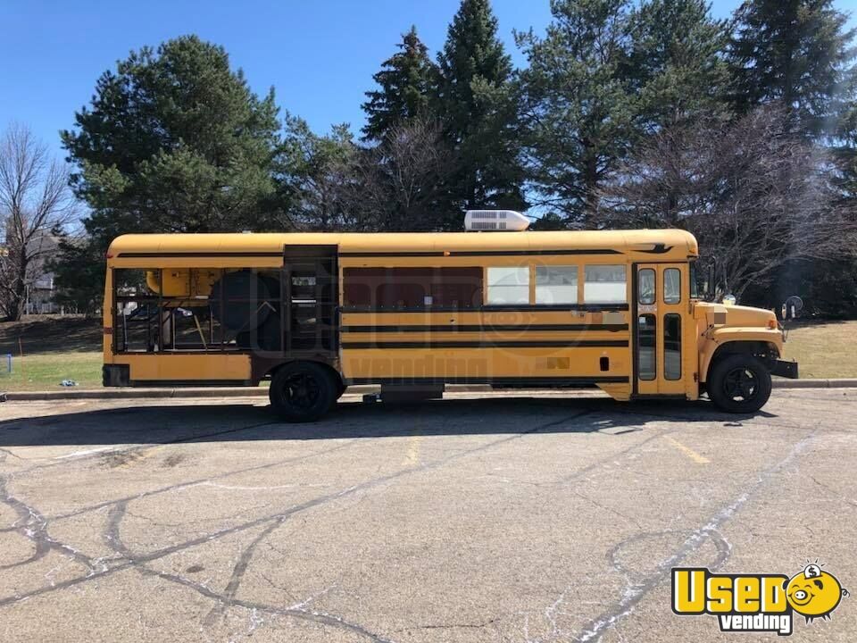 Bluebird Bbq Truck For Sale In Wisconsin