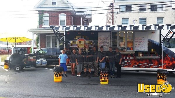 1993 Grumman Stepvan Barbecue Food Truck Barbecue Food Truck Pennsylvania Diesel Engine for Sale