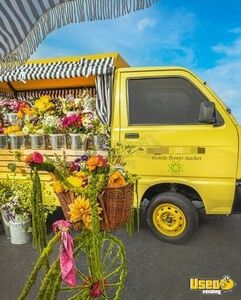 1993 Hijet Mobile Floral Shop Mobile Boutique Trailer Spare Tire Florida Gas Engine for Sale