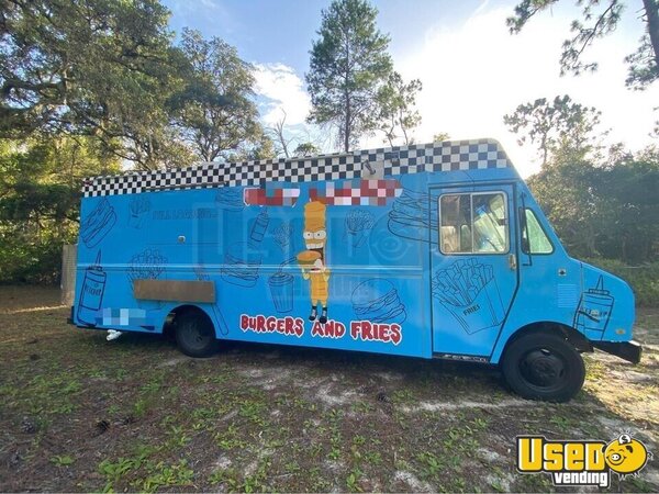 1993 Step Van Kitchen Food Truck All-purpose Food Truck Florida Diesel Engine for Sale