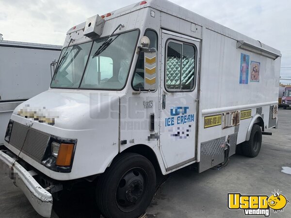 1993 Step Van Soft-serve Ice Cream Truck Ice Cream Truck California Gas Engine for Sale