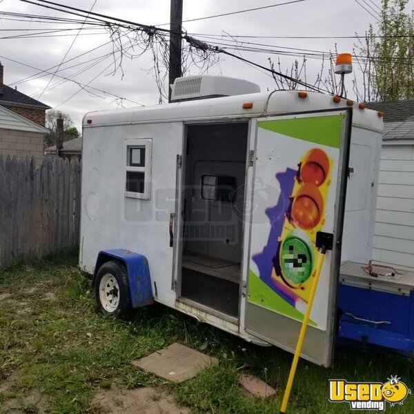 1993 T610 Empty Concession Trailer Concession Trailer Michigan for Sale