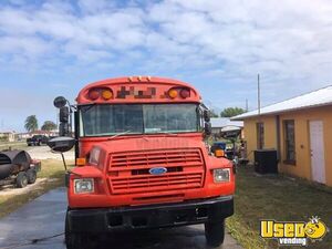 1994 Catering And Kitchen Bustaurant All-purpose Food Truck Diamond Plated Aluminum Flooring Florida Diesel Engine for Sale