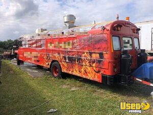 1994 Catering And Kitchen Bustaurant All-purpose Food Truck Exterior Customer Counter Florida Diesel Engine for Sale