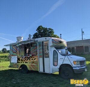 1994 E-350 Kitchen Food Truck All-purpose Food Truck Massachusetts Gas Engine for Sale