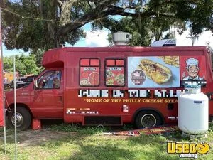 1994 Econoline Food Truck All-purpose Food Truck Exterior Customer Counter Florida Gas Engine for Sale
