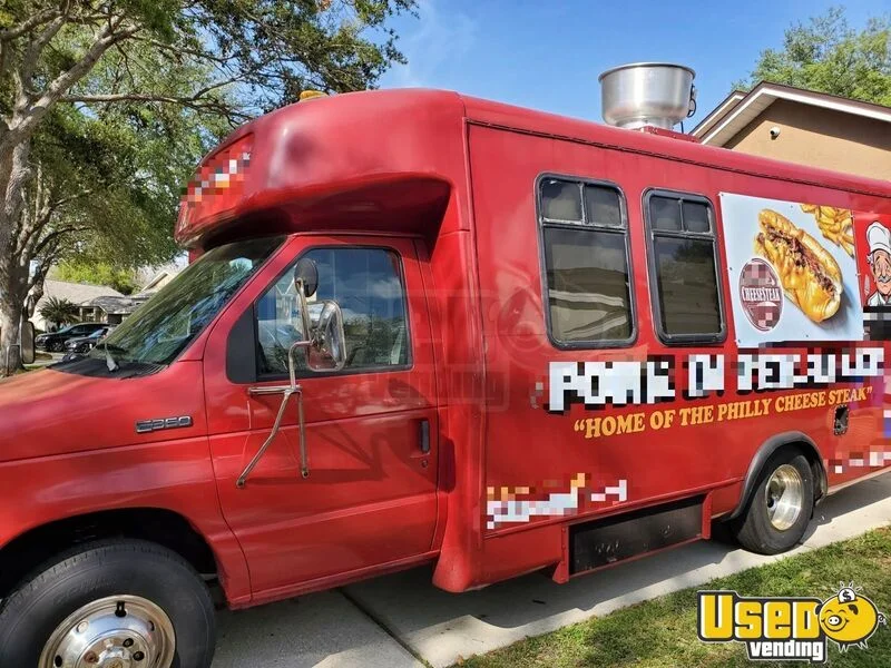 1994 Econoline Food Truck All-purpose Food Truck Florida Gas Engine for Sale