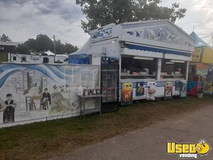 1994 Food Concession Trailer Kitchen Food Trailer Stainless Steel Wall Covers New York for Sale