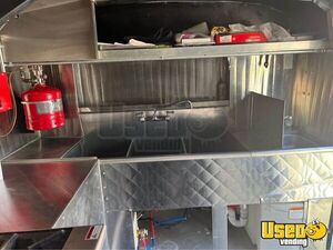 1994 Food Concession Trailer Kitchen Food Trailer Stainless Steel Wall Covers Texas for Sale