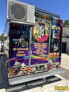 1994 Mv Box Truck Taco Food Truck Diamond Plated Aluminum Flooring Arizona Diesel Engine for Sale