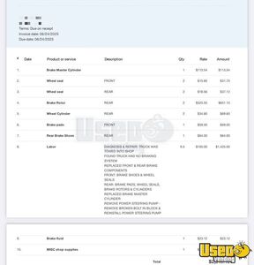 1994 P30 All-purpose Food Truck Gray Water Tank Georgia Gas Engine for Sale