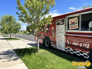 1994 Phantom Kitchen Food Bus All-purpose Food Truck Stainless Steel Wall Covers Colorado Diesel Engine for Sale