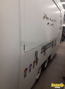1994 Shaved Ice Concession Trailer Snowball Trailer Stainless Steel Wall Covers Michigan for Sale