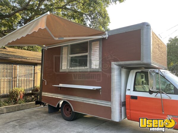 1994 Sierra 3500 Kitchen Food Truck All-purpose Food Truck Florida Gas Engine for Sale