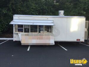 1994 Wells Cargo Kitchen Food Trailer Removable Trailer Hitch Georgia for Sale