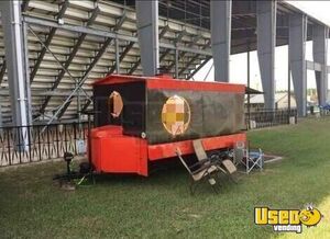 1995 Barbecue Concession Trailer Barbecue Food Trailer Exterior Customer Counter Florida for Sale