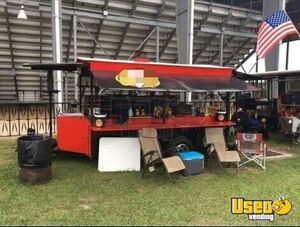 1995 Barbecue Concession Trailer Barbecue Food Trailer Florida for Sale