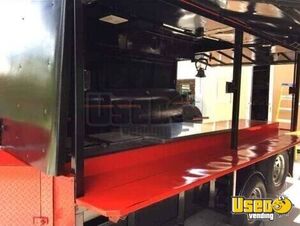 1995 Barbecue Concession Trailer Barbecue Food Trailer Interior Lighting Florida for Sale
