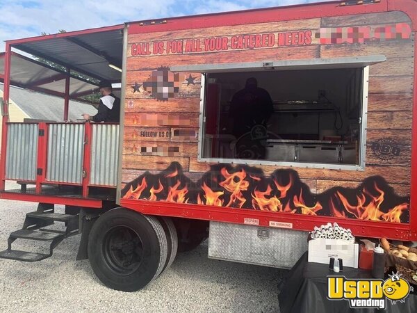 1995 Barbecue Food Truck Barbecue Food Truck Ohio Diesel Engine for Sale
