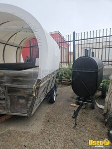 1995 Chuck Wagon Open Bbq Smoker Trailer Propane Tanks Colorado for Sale