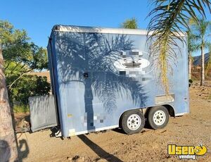 1995 Clwi22-7 Coffee Concession Trailer Beverage - Coffee Trailer Stainless Steel Wall Covers California for Sale