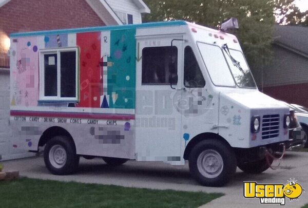 1995 E-250 Ice Cream Truck Ice Cream Truck Kentucky Gas Engine for Sale