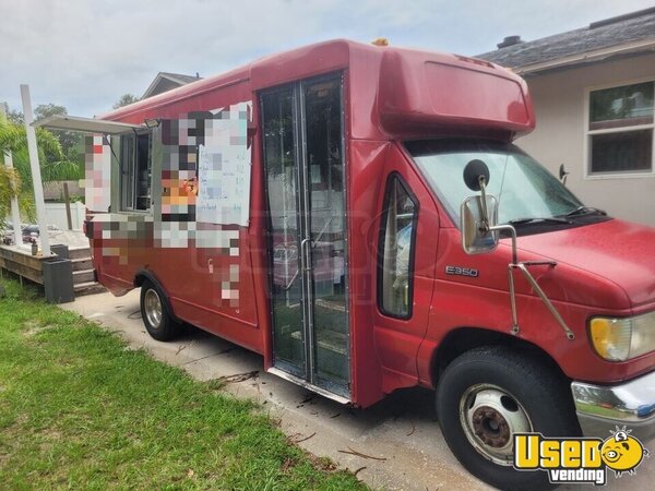 1995 E350 Kitchen Food Truck All-purpose Food Truck Florida Gas Engine for Sale