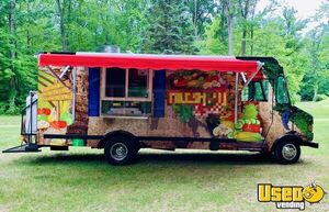 1995 Econoline Kitchen Food Truck All-purpose Food Truck Michigan Gas Engine for Sale