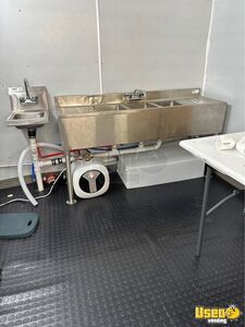 1995 Food Concession Trailer Concession Trailer Stainless Steel Wall Covers Arkansas for Sale