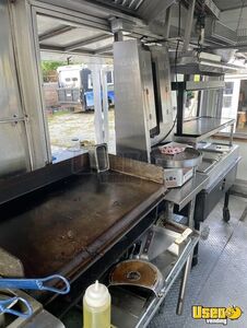 1995 Food Concession Trailer Kitchen Food Trailer Diamond Plated Aluminum Flooring Washington for Sale