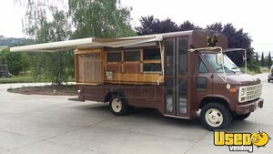 School Bus to Food Truck Conversion Bustaurant w/ 2016 Kitchen Install & HUD Insignia for Sale in California!