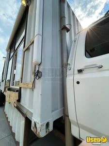 1995 Ford F800 Pizza Food Truck Exterior Customer Counter Wyoming Diesel Engine for Sale