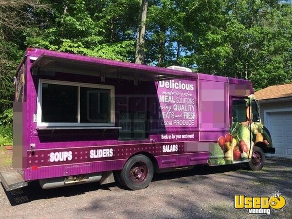 1995 Gmc P32 All-purpose Food Truck Air Conditioning Pennsylvania Gas Engine for Sale