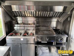 1995 Kitchen Concession Trailer Kitchen Food Trailer Stainless Steel Wall Covers South Carolina for Sale