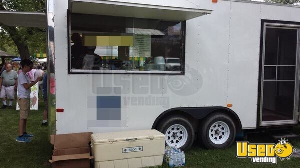 1995 Kitchen Food Trailer Cabinets Michigan for Sale