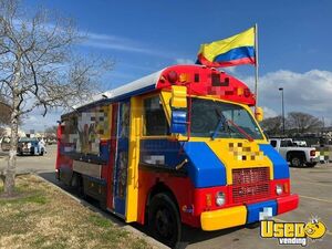 1995 Kitchen Food Truck All-purpose Food Truck Air Conditioning Texas Diesel Engine for Sale