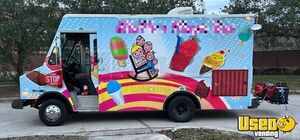 1995 P30 Ice Cream And Shaved Ice Truck Snowball Truck Air Conditioning Florida Diesel Engine for Sale