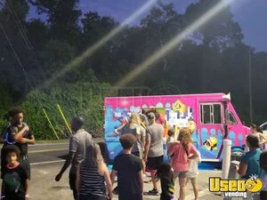 1995 P32 Ice Cream Truck Interior Lighting Florida Gas Engine for Sale
