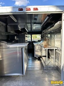 1995 P3500 Pizza Food Truck Diamond Plated Aluminum Flooring Nevada Gas Engine for Sale