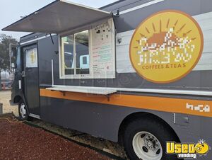 1995 Step Van Coffee Truck Coffee & Beverage Truck Concession Window Texas Gas Engine for Sale