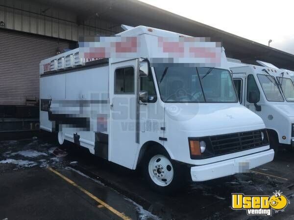 1995 Step Van Kitchen Food Truck All-purpose Food Truck California for Sale