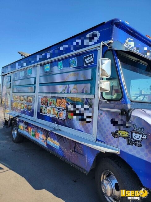 1995 Step Van Kitchen Food Truck All-purpose Food Truck California Gas Engine for Sale